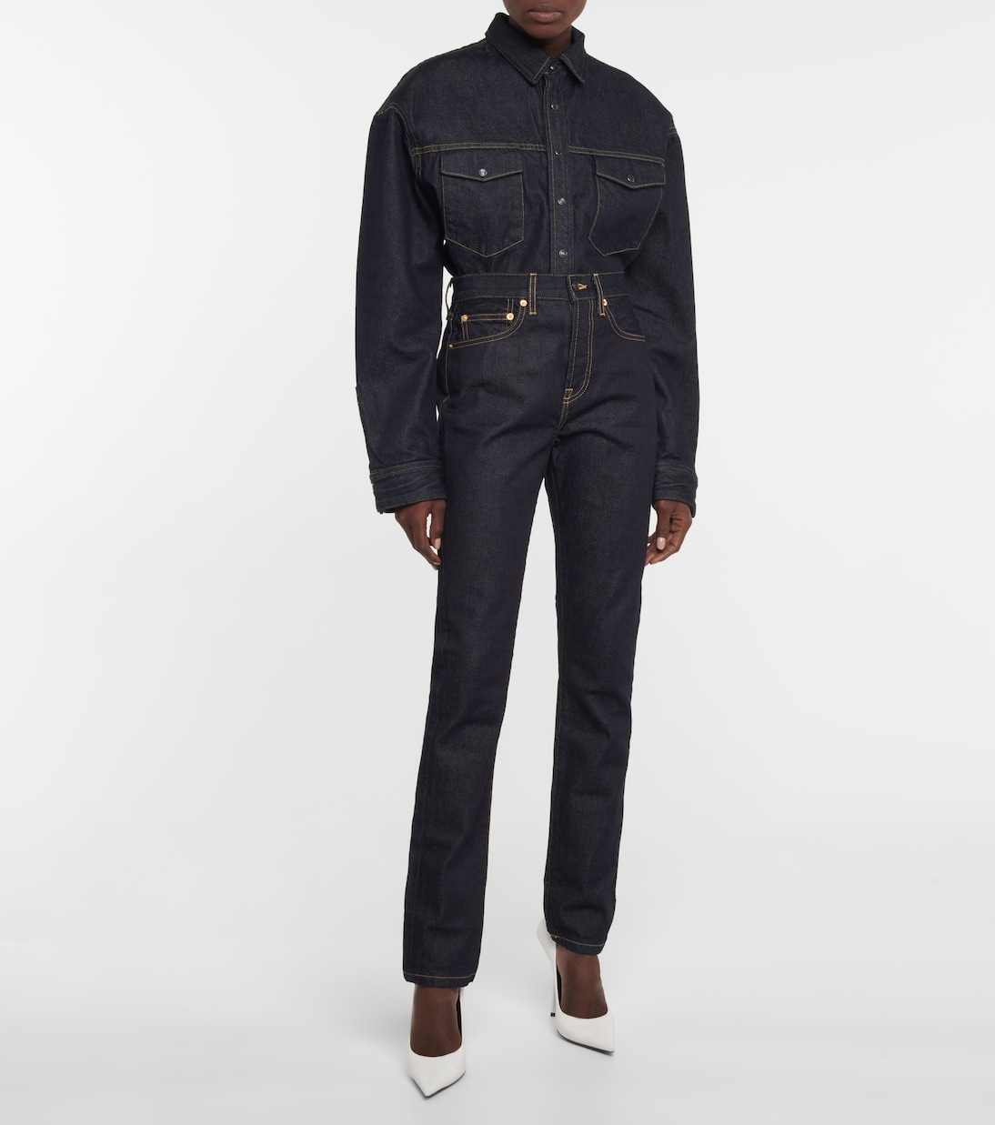 Sobrecamisa vaquera | Wardrobe.NYC
