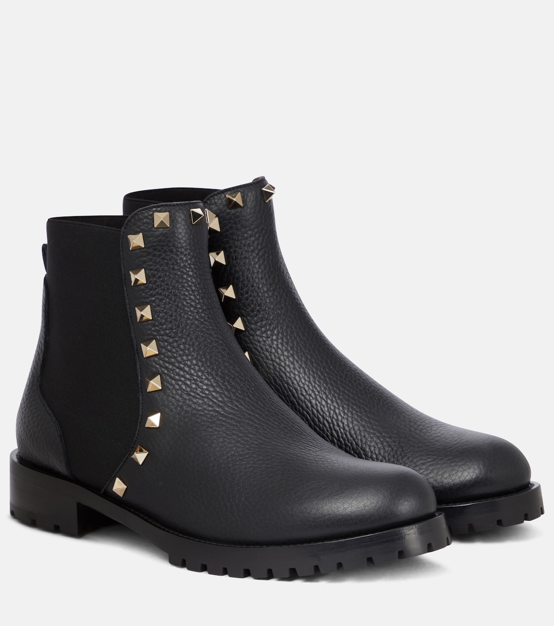 Rockstud leather Chelsea boots | Valentino Garavani