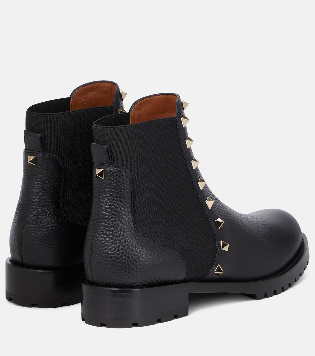 Rockstud leather Chelsea boots | Valentino Garavani