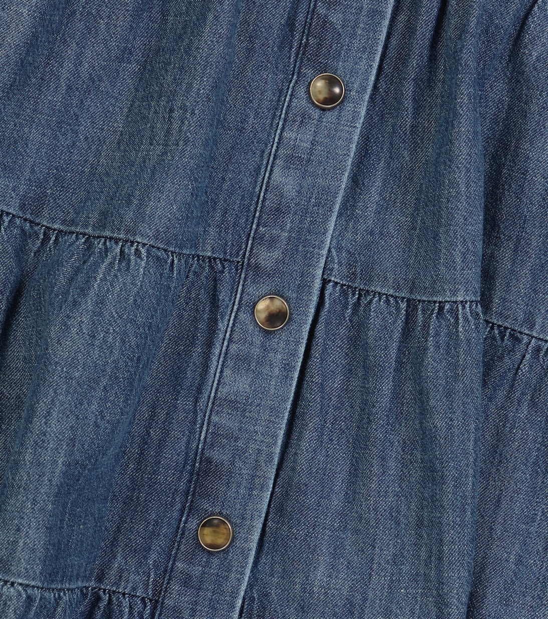 Bluse aus Denim | Brunello Cucinelli Kids