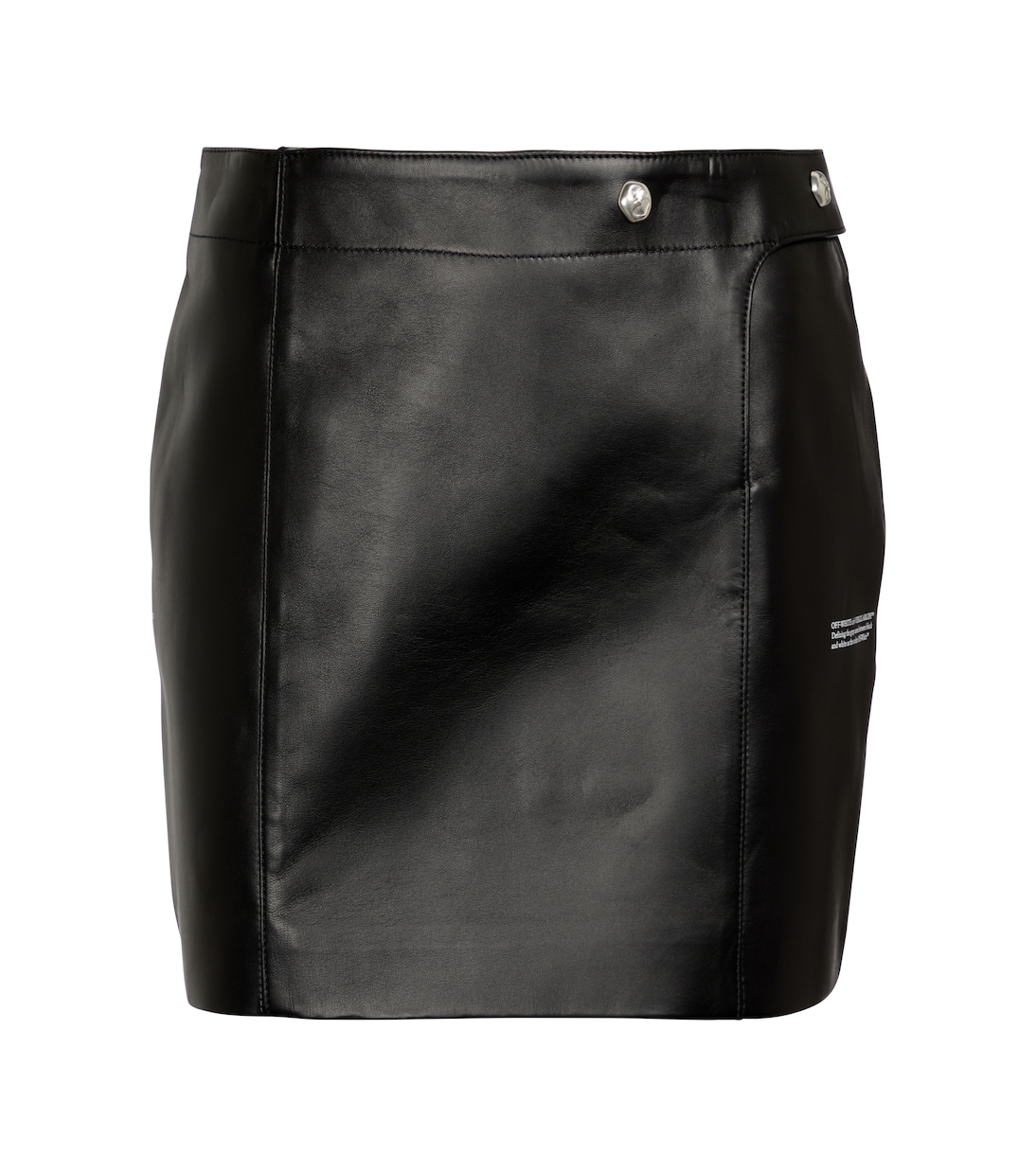Mini-jupe en cuir | Off-White