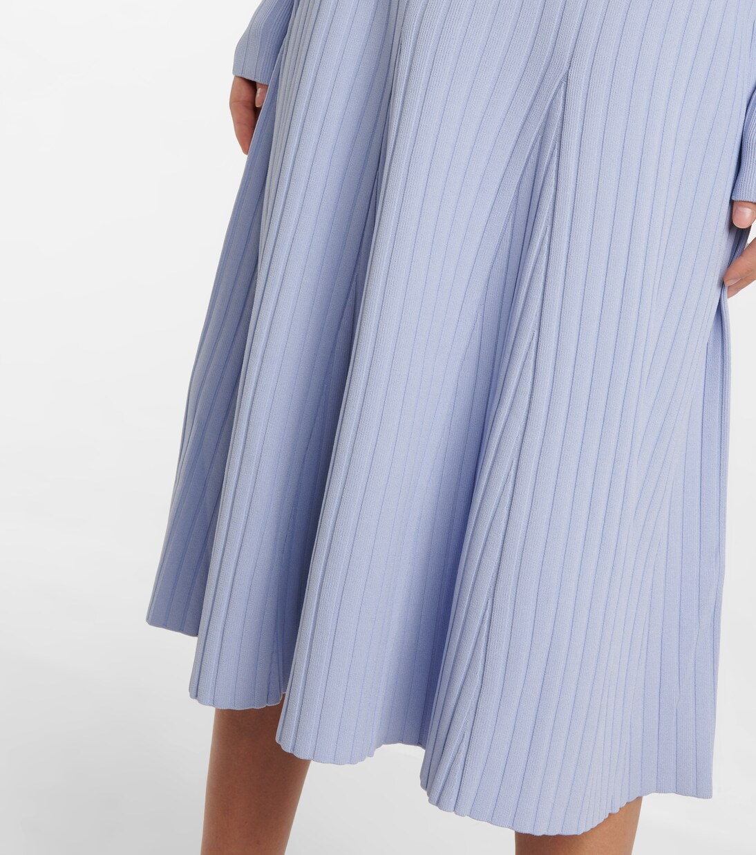 Midikleid White Label aus Wolle | Proenza Schouler