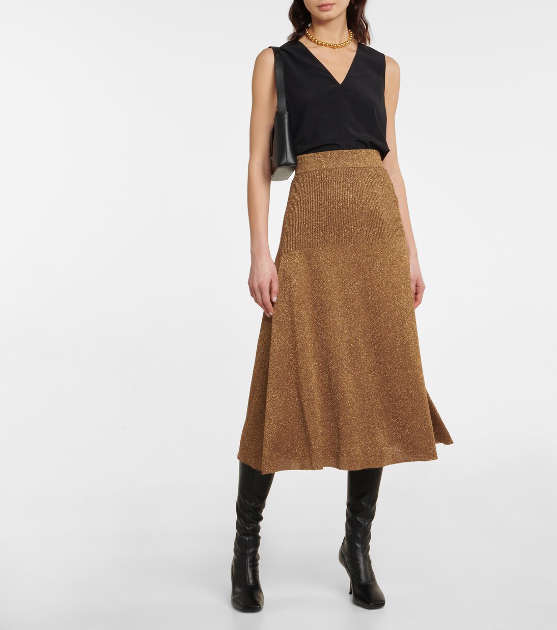 Falda midi acampanada | Joseph