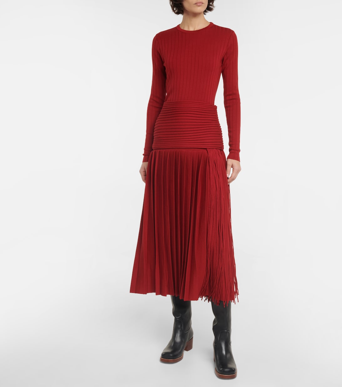 Jersey Brin de lana acanalado | Gabriela Hearst