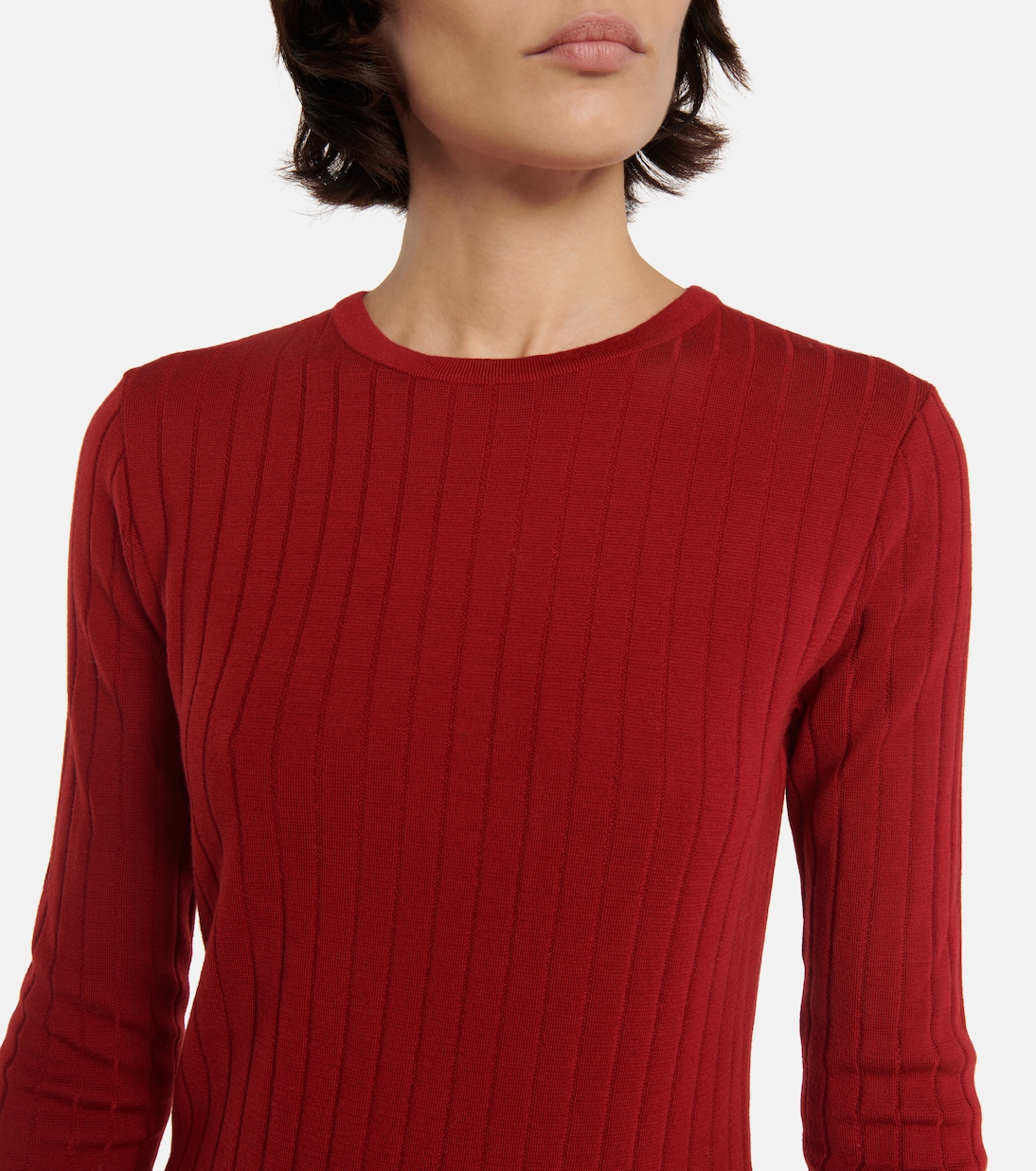 Jersey Brin de lana acanalado | Gabriela Hearst