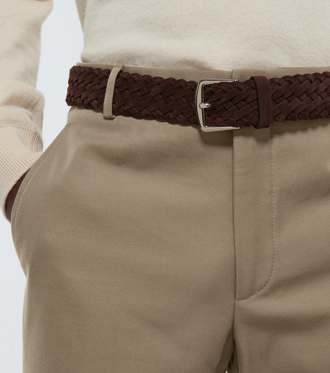 Gürtel Alsavel aus Veloursleder | Loro Piana