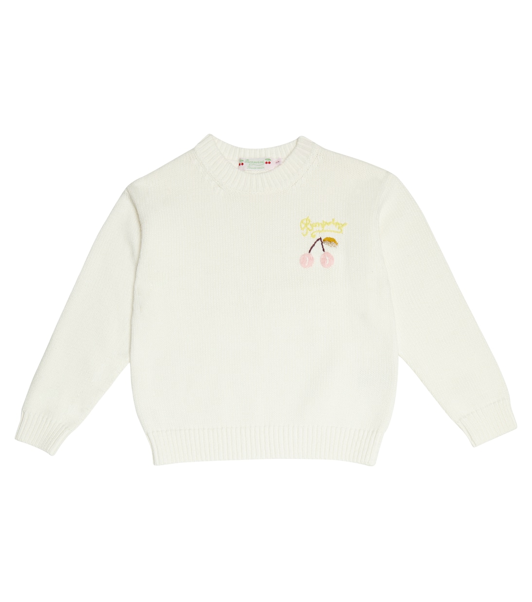 Bestickter Pullover aus Baumwolle | Bonpoint