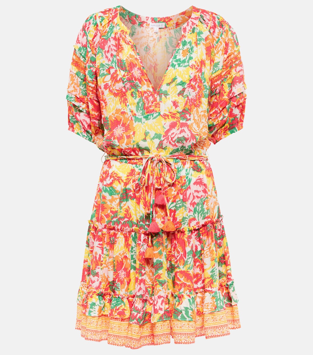 Bona tiered minidress | Poupette St Barth