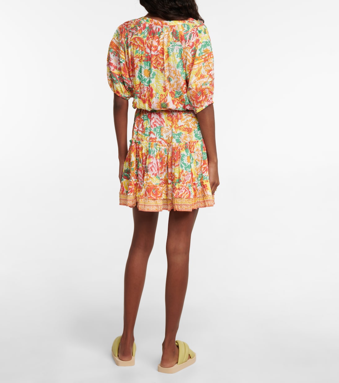 Bona tiered minidress | Poupette St Barth