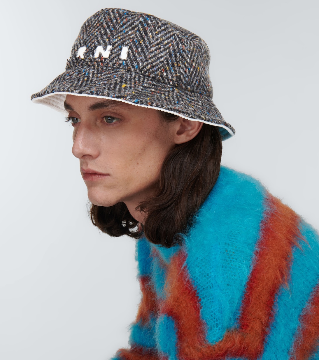 Logo wool bucket hat | Marni