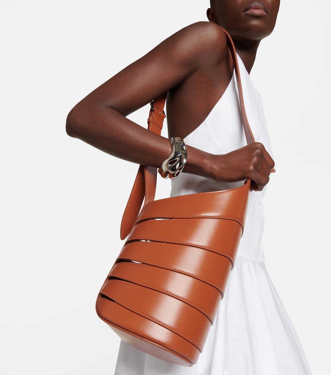 Borsa a spalla Babel Small in pelle | Alaïa