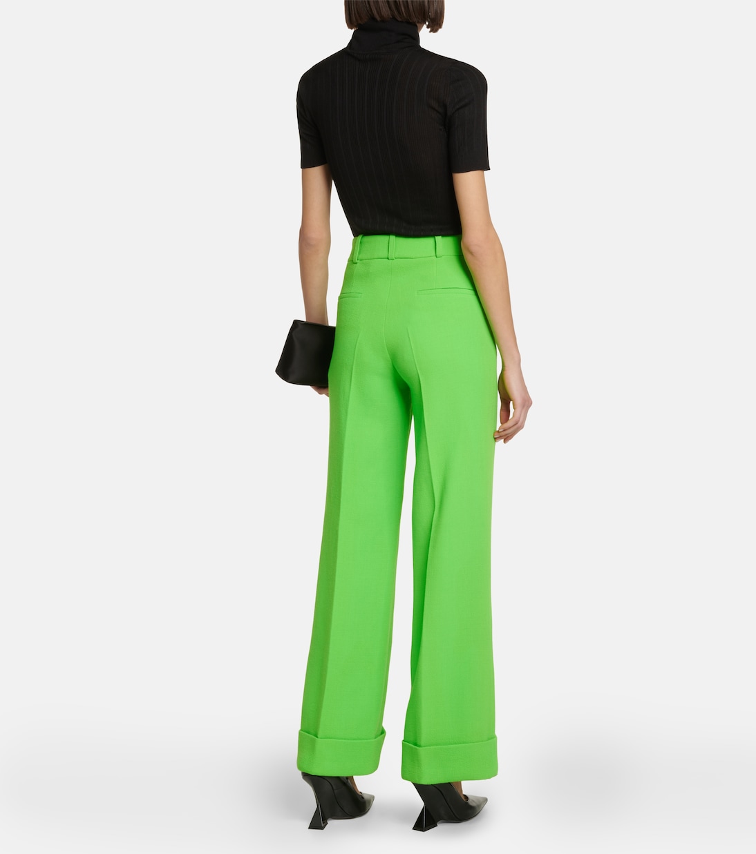 Weite Hose aus Wolle | Christopher Kane