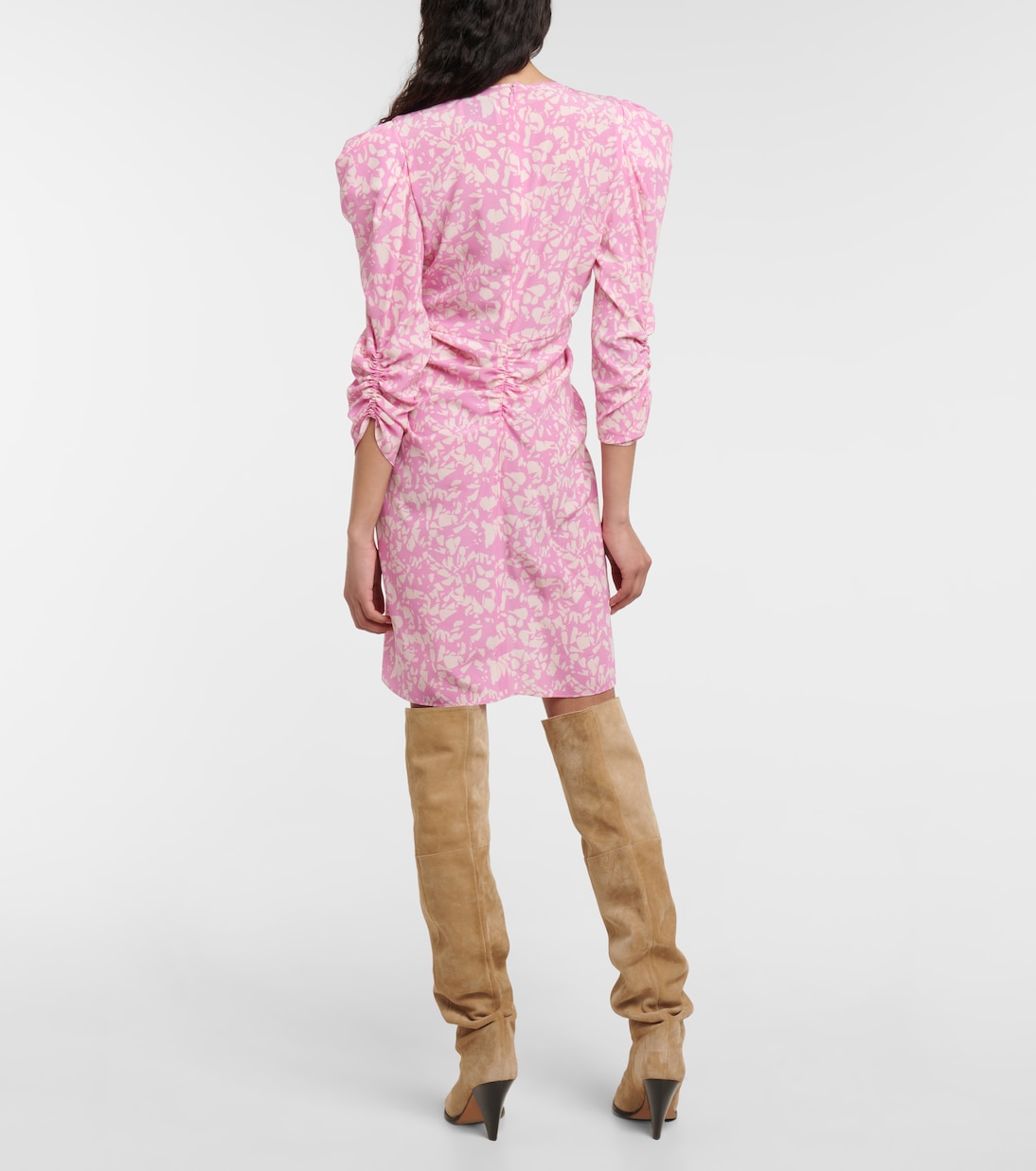 Aliniza floral silk-blend minidress | Isabel Marant