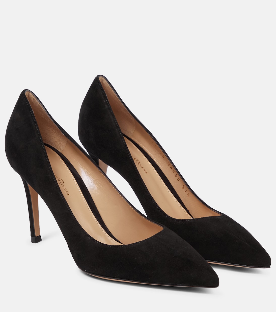 Gianvito 85 suede pumps | Gianvito Rossi