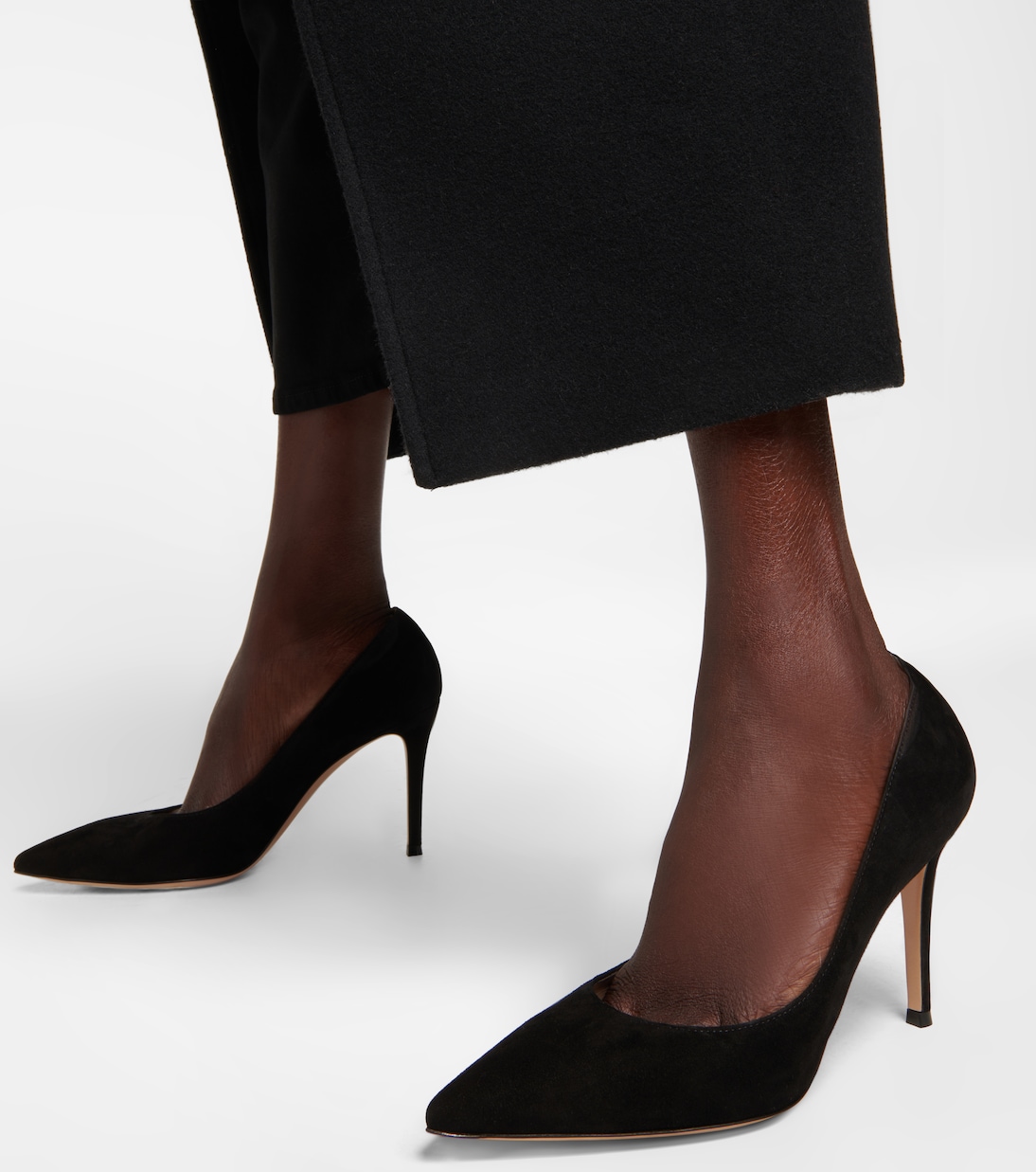 Gianvito 85 suede pumps | Gianvito Rossi