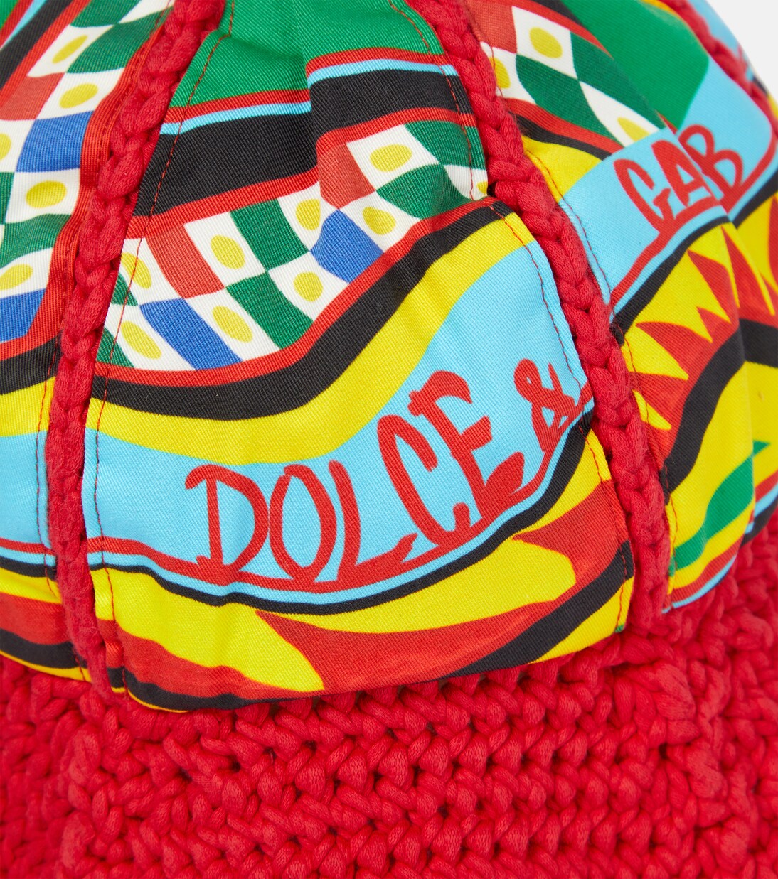 Cappello da pescatore Carretto in misto cotone | Dolce&Gabbana