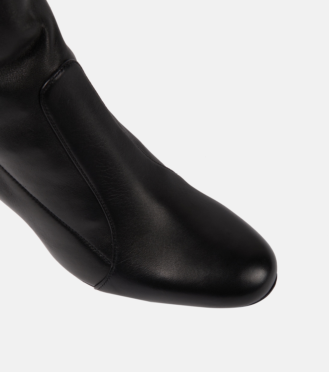 Botas mosqueteras Damier de piel | Max Mara