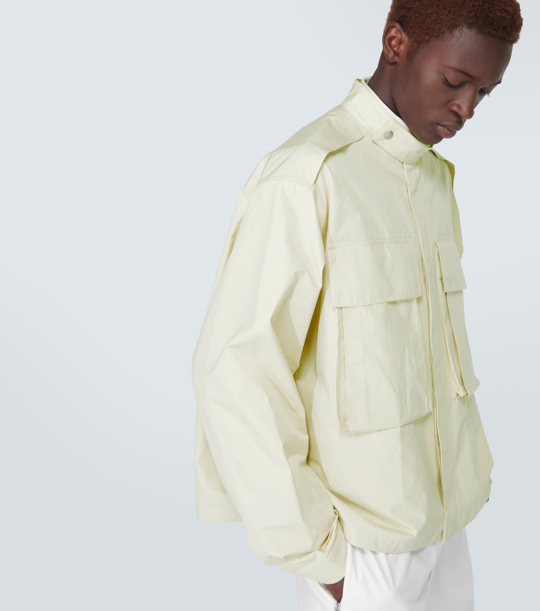 Chaqueta oversized de algodón | Jil Sander