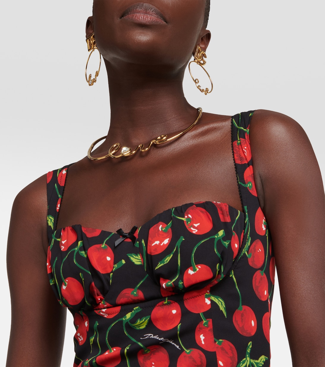 Minikleid aus einem Seidengemisch | Dolce&Gabbana