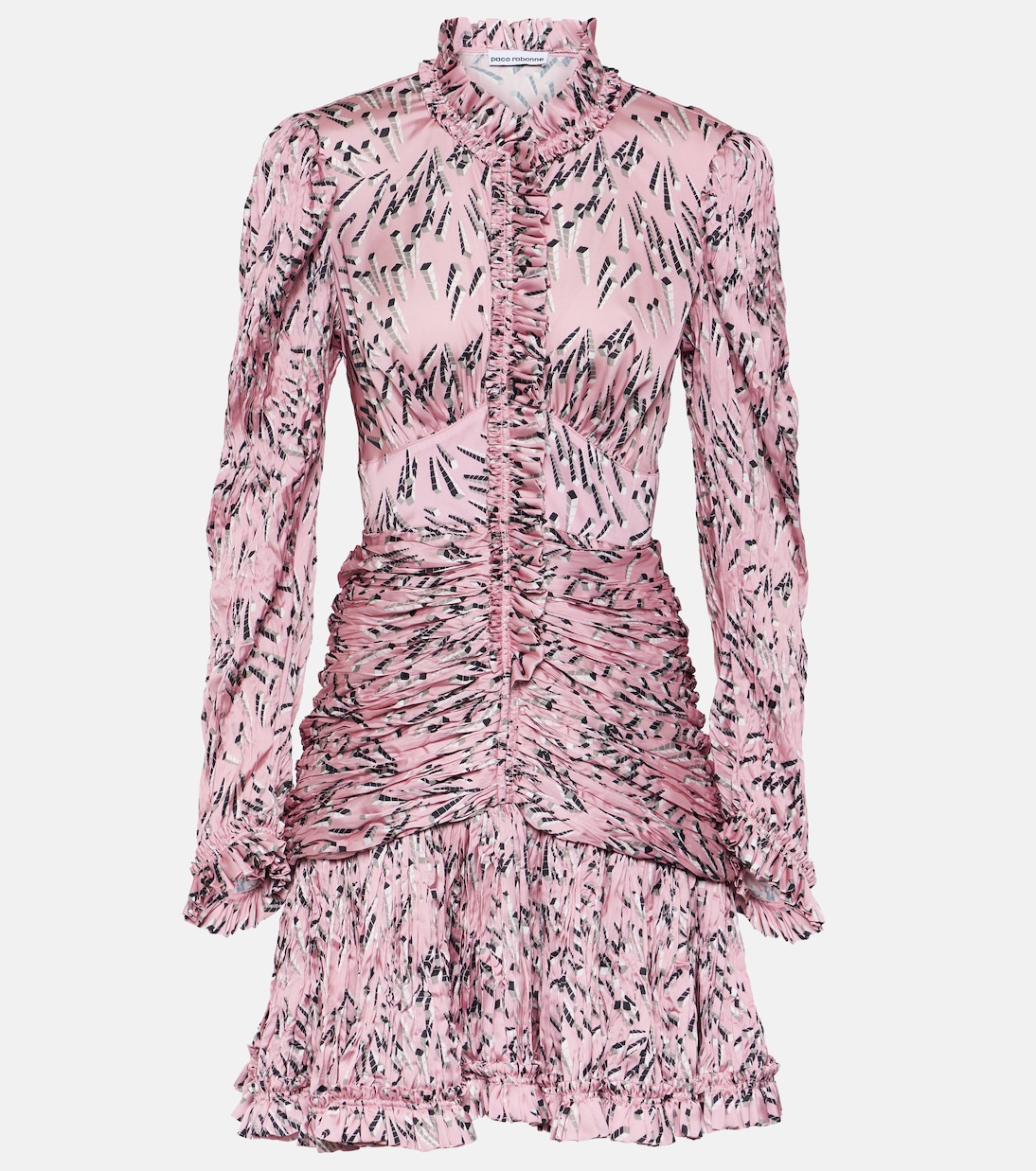 Bedrucktes Minikleid | Rabanne