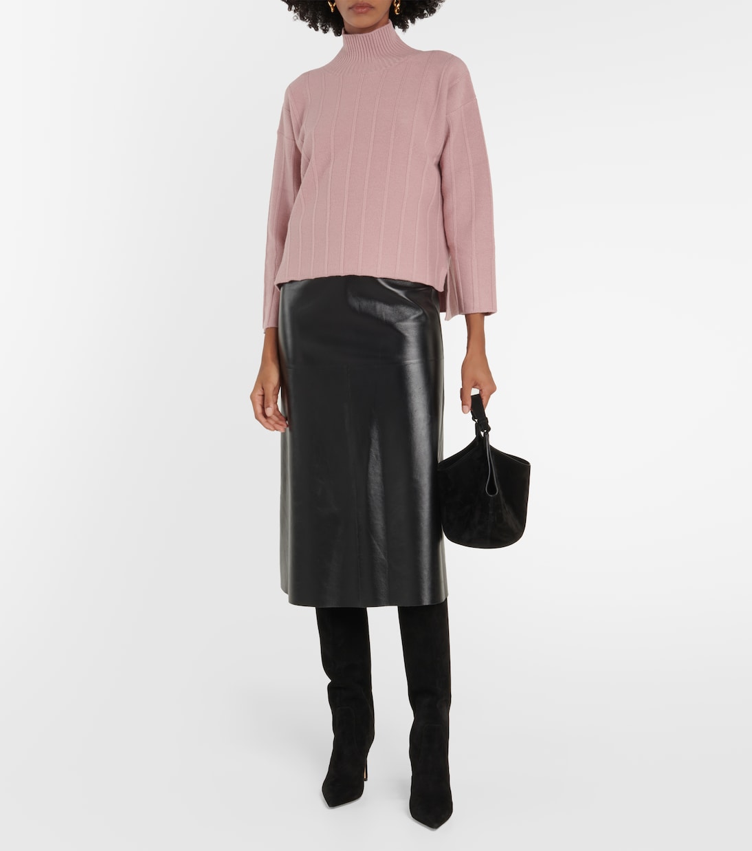 Beira ribbed-knit virgin wool turtleneck sweater | Max Mara