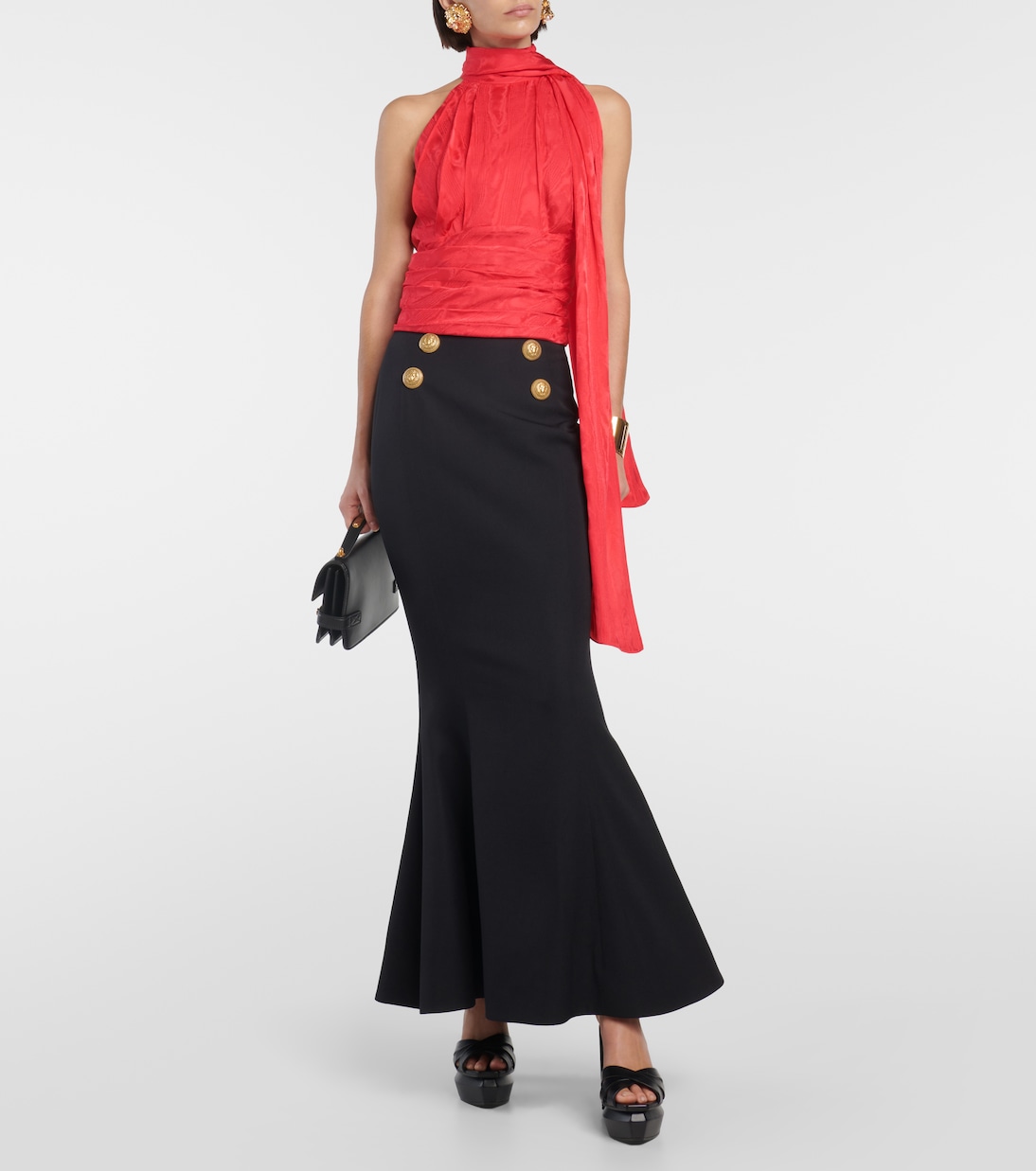 Top con scollo all'americana | Balmain