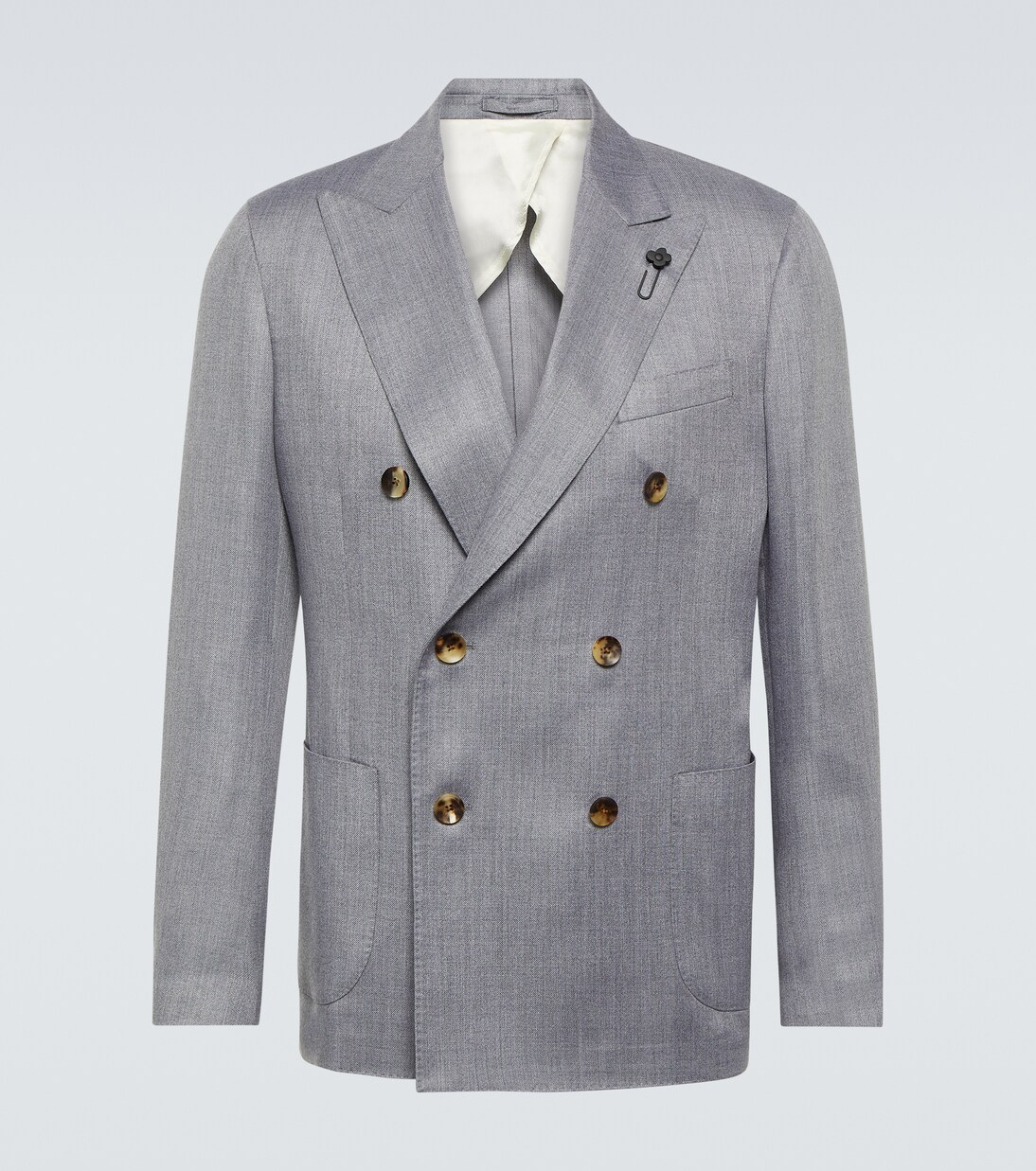 Blazer aus Kaschmir, Seide und Wolle | Lardini