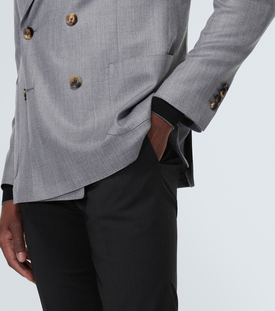 Blazer aus Kaschmir, Seide und Wolle | Lardini