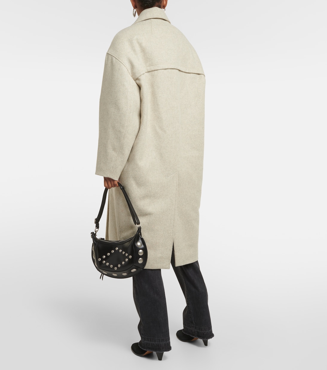 Abrigo Fabiola de lana oversized | Isabel Marant