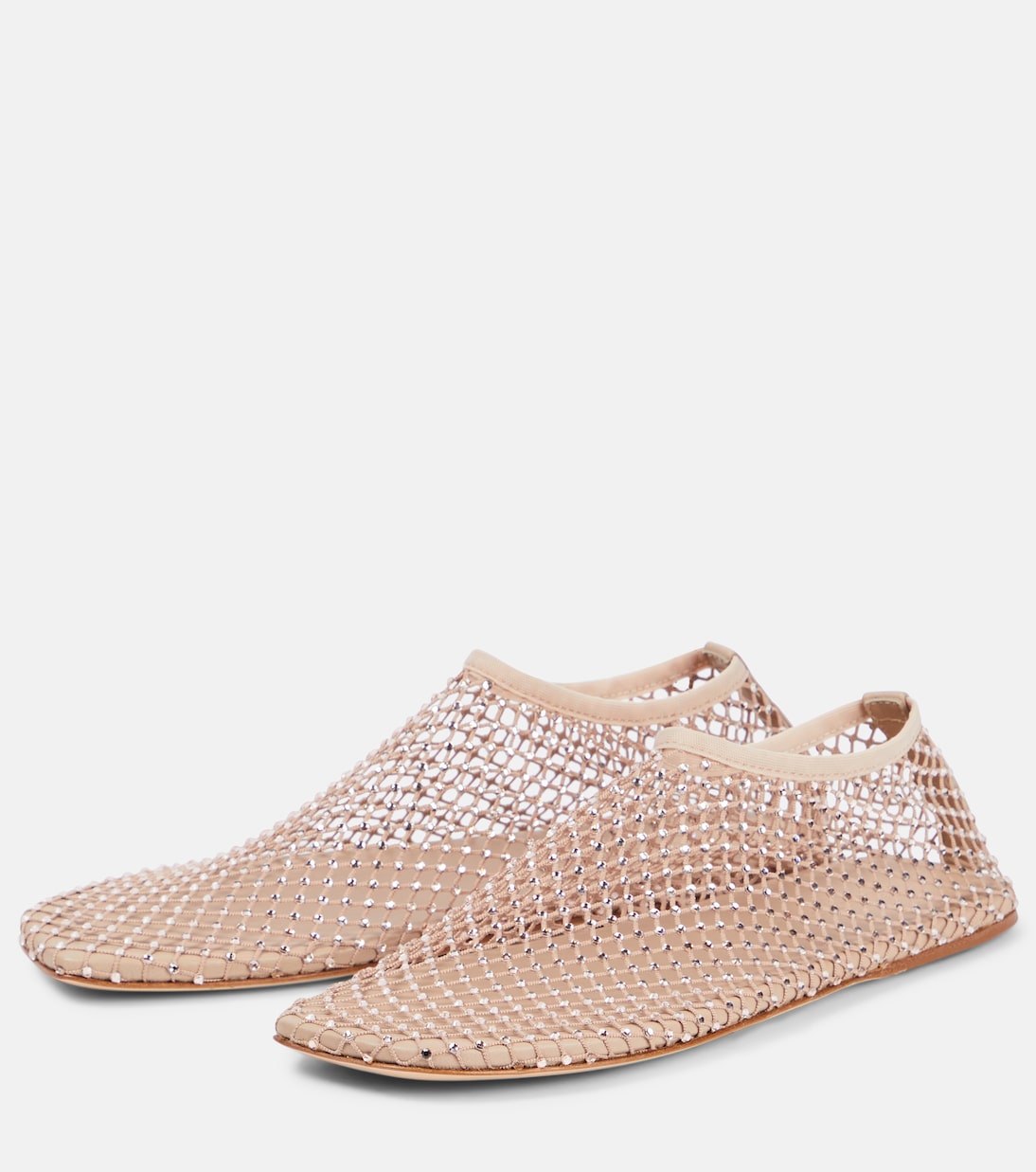 Slippers Minette con cristalli | Christopher Esber