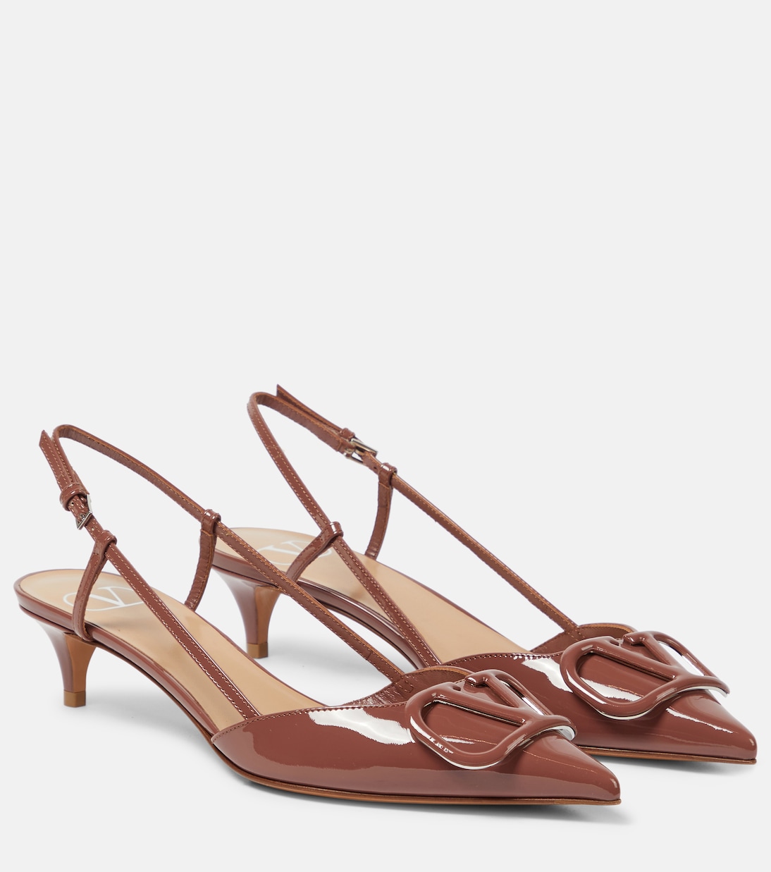 VLogo Signature 40 patent leather pumps | Valentino Garavani