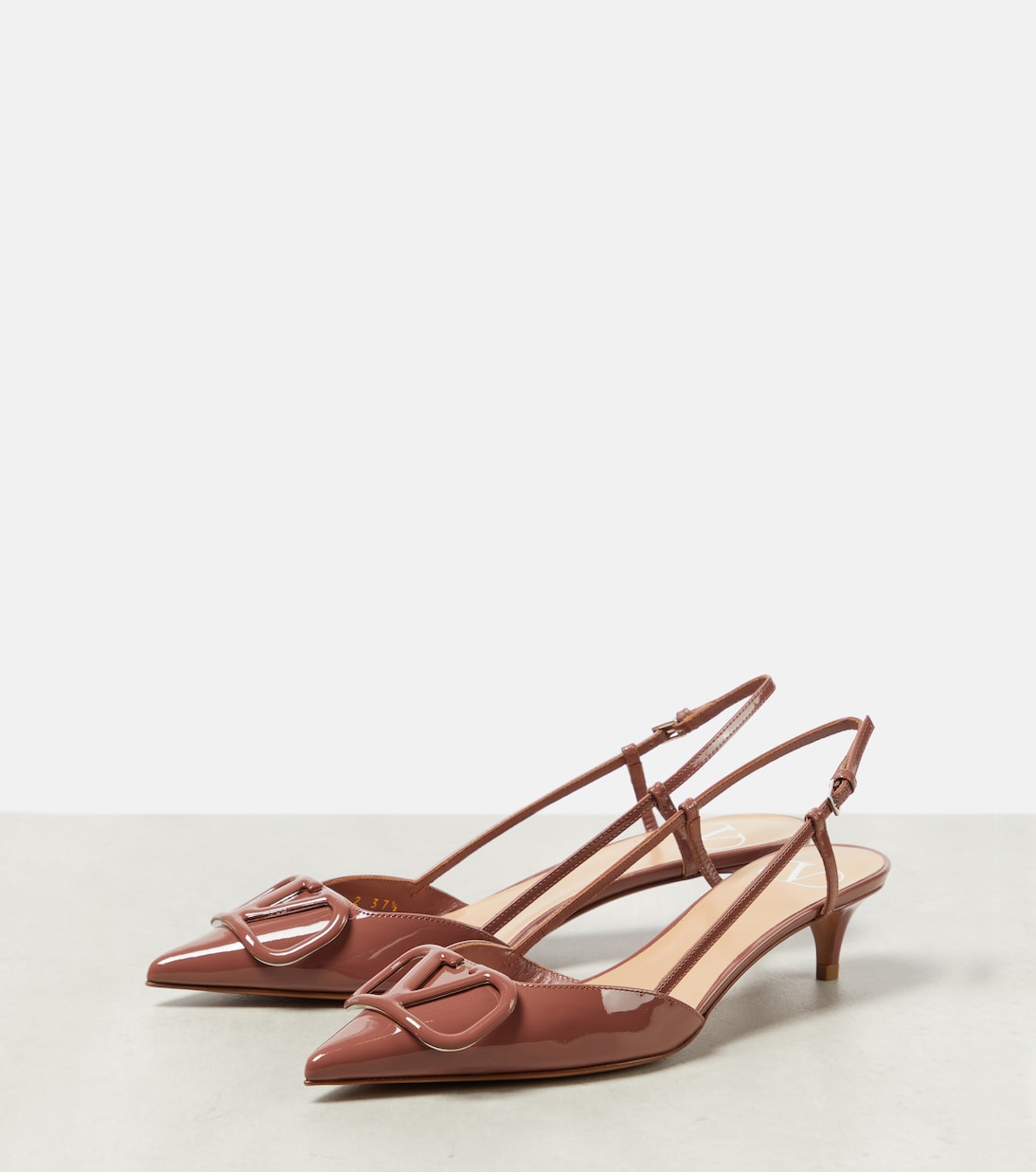VLogo Signature 40 patent leather pumps | Valentino Garavani