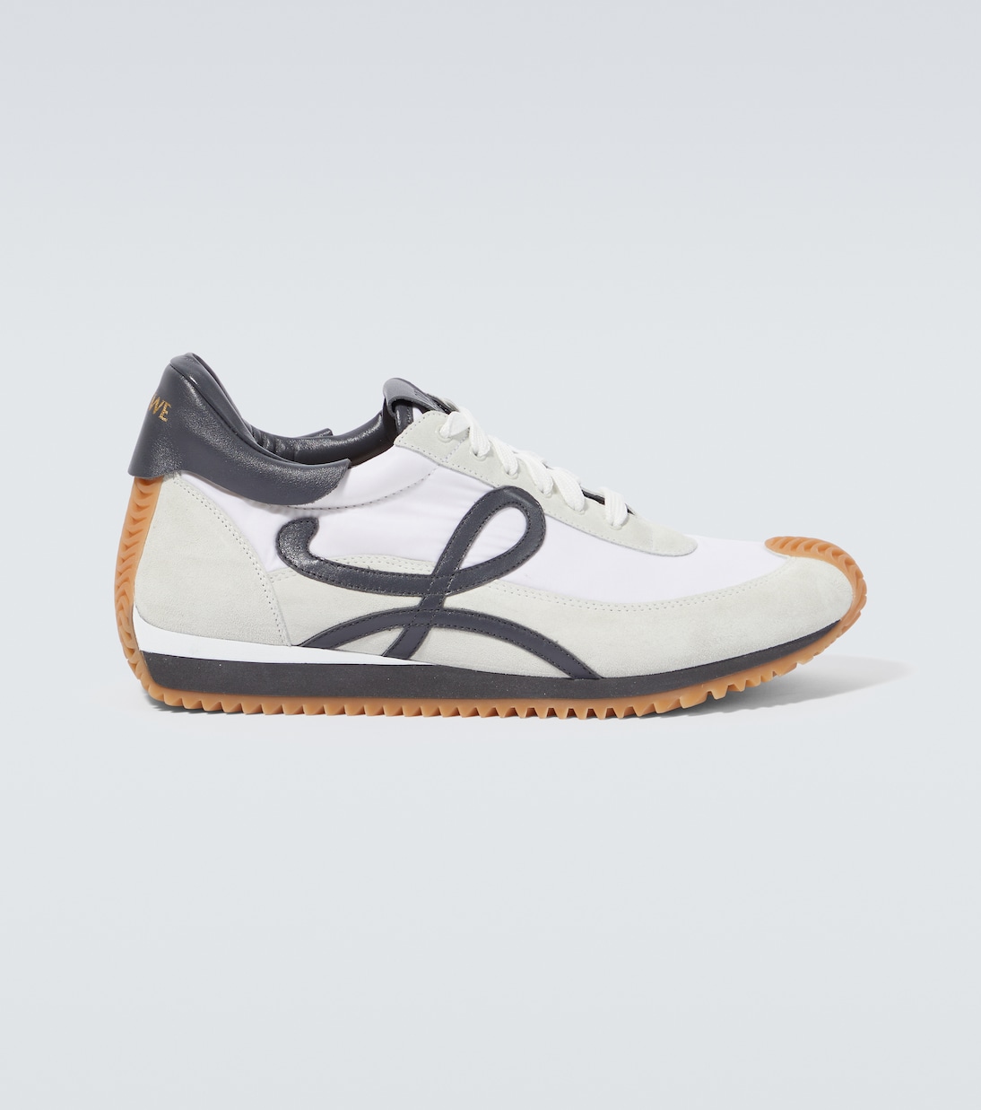 Flow Runner suede-trimmed sneakers | Loewe