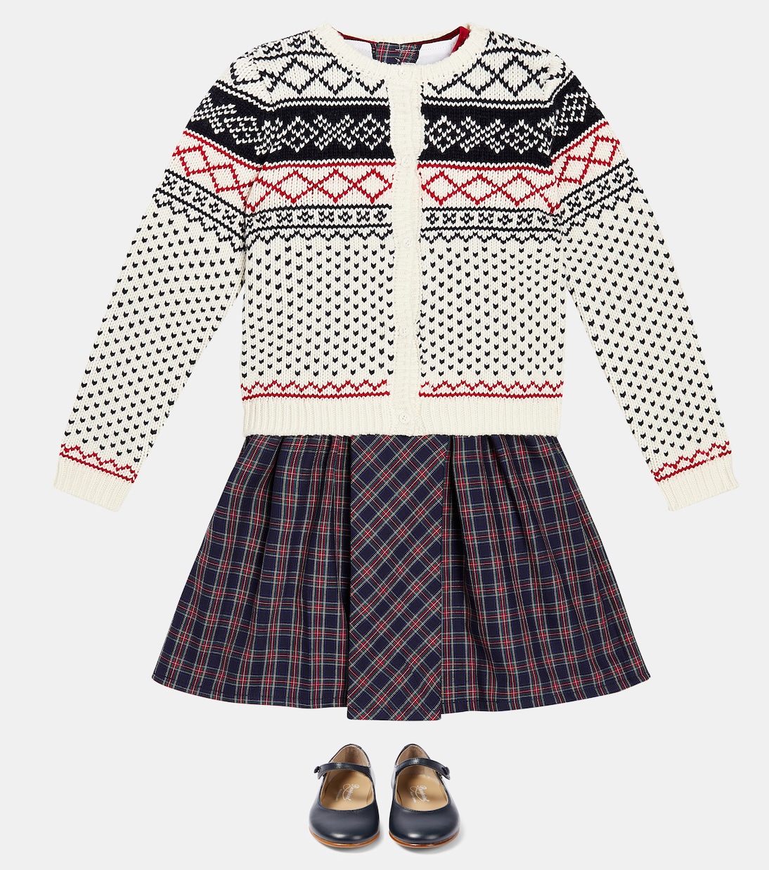 Cárdigan en intarsia | Bonpoint
