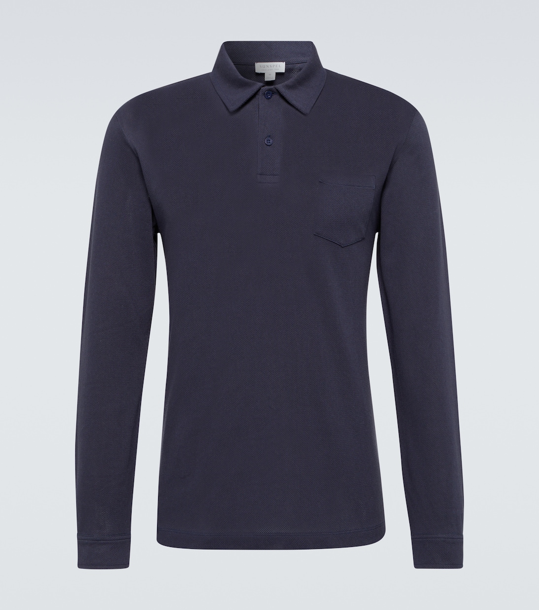 Riviera cotton polo shirt | Sunspel