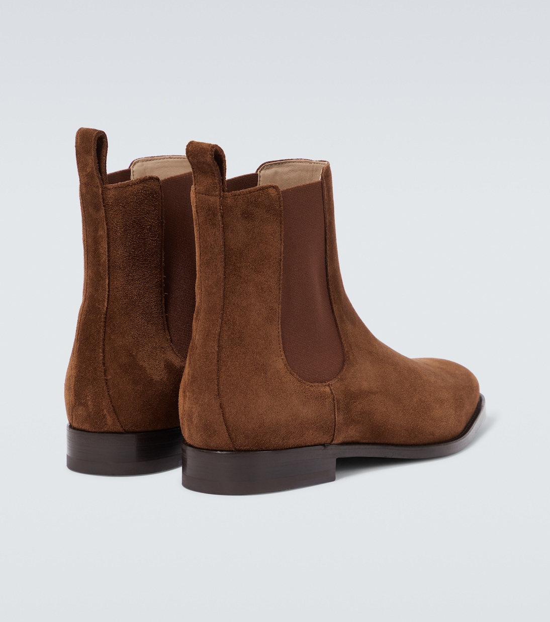 Bottines Chelsea Delsa en daim | Manolo Blahnik