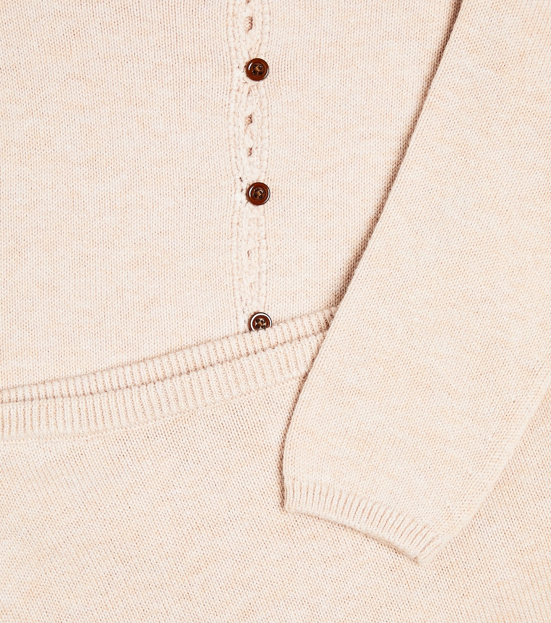 Baby Angelou wool and cotton cardigan and pants set | Bonpoint