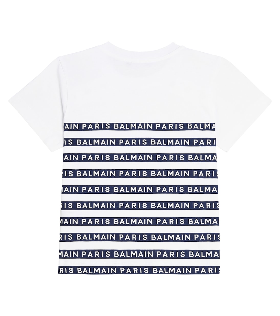 Verziertes T-Shirt aus Baumwoll-Jersey | Balmain Kids