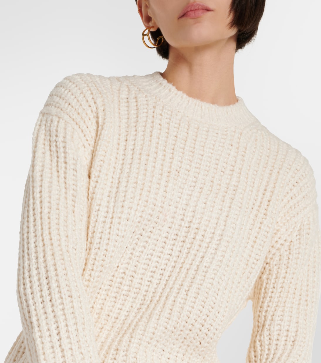Jersey de seda con textura acanalada para jóvenes - Loro Piana