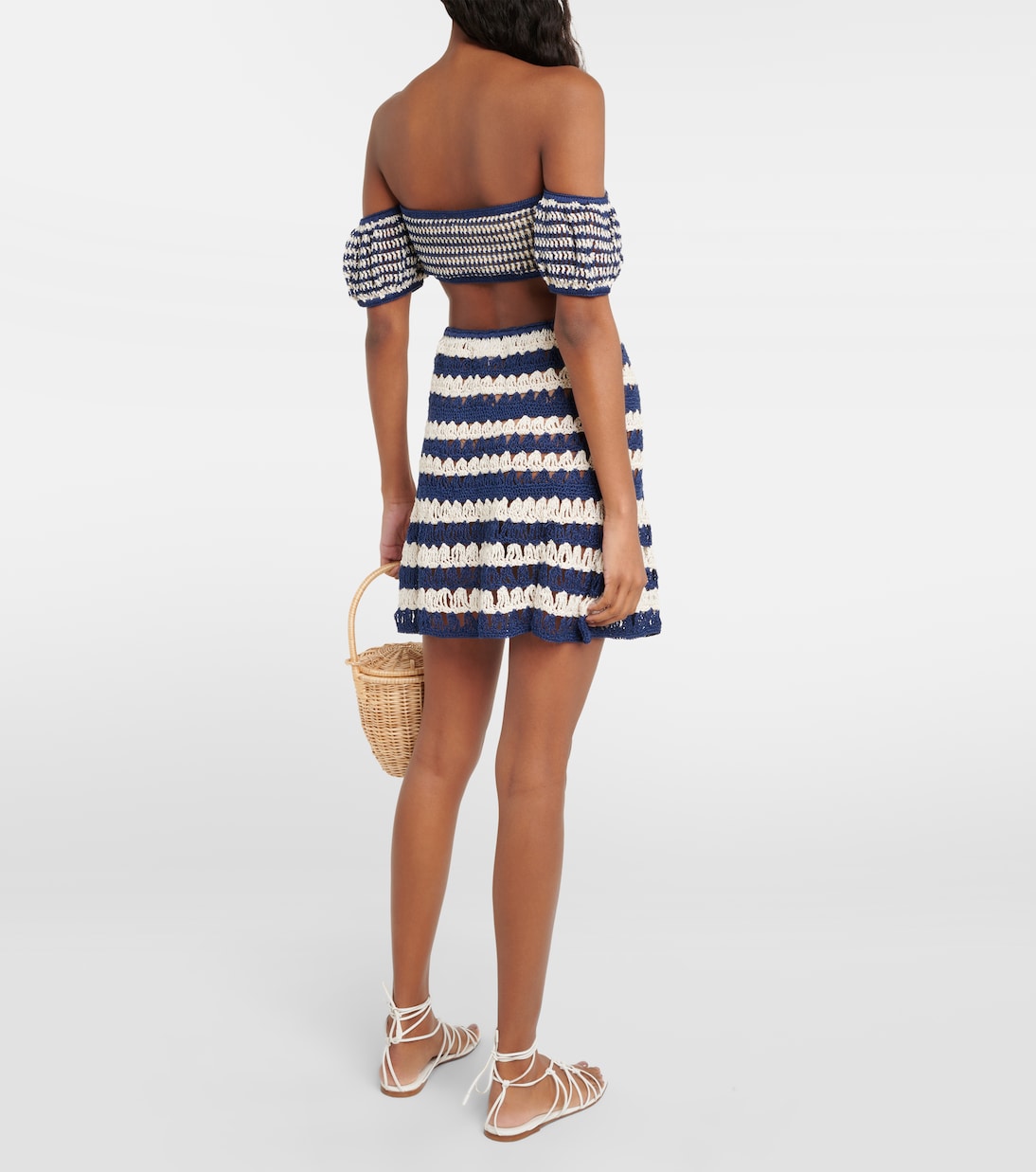 Sunset Leah crochet cotton top | Anna Kosturova