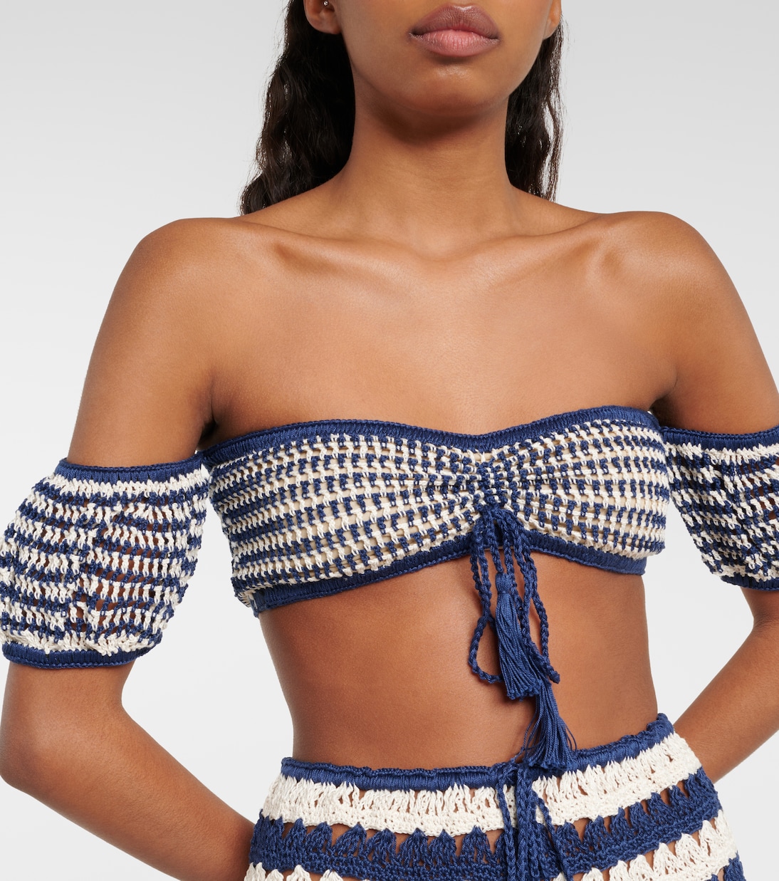 Sunset Leah crochet cotton top | Anna Kosturova