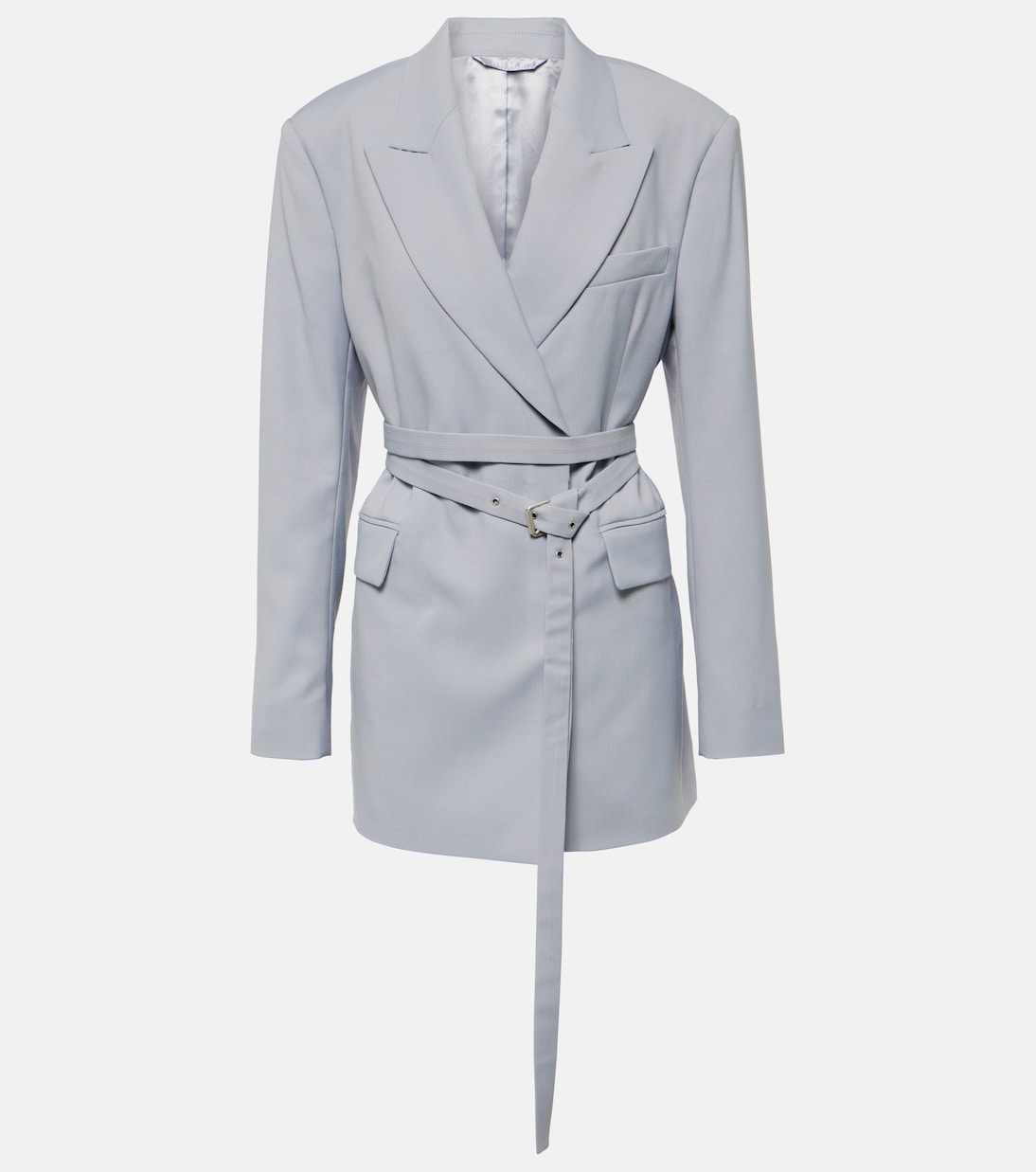 Blazer in misto lana con cintura | Acne Studios