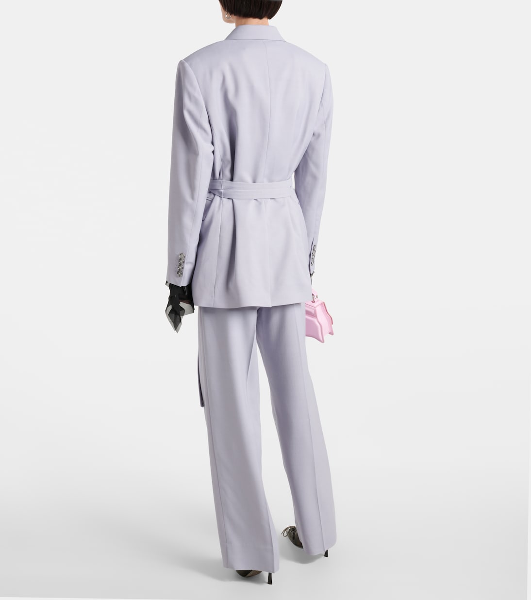 Blazer in misto lana con cintura | Acne Studios