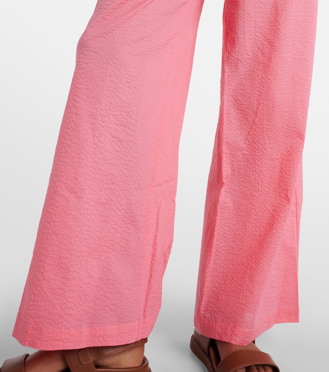 Pantaloni Mika in cotone a gamba larga | Jade Swim