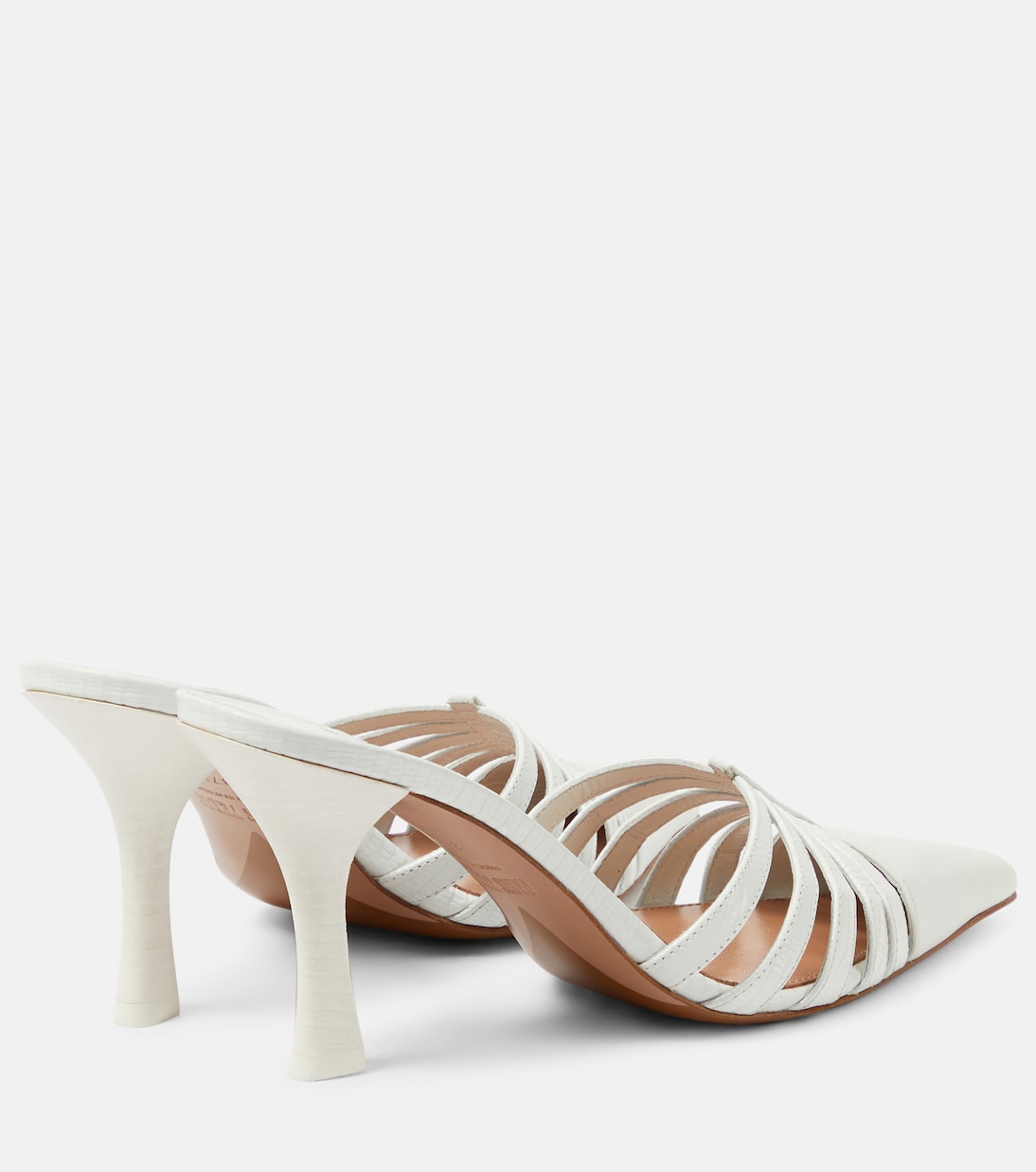 Mules Nadia 85 in pelle | Paris Texas