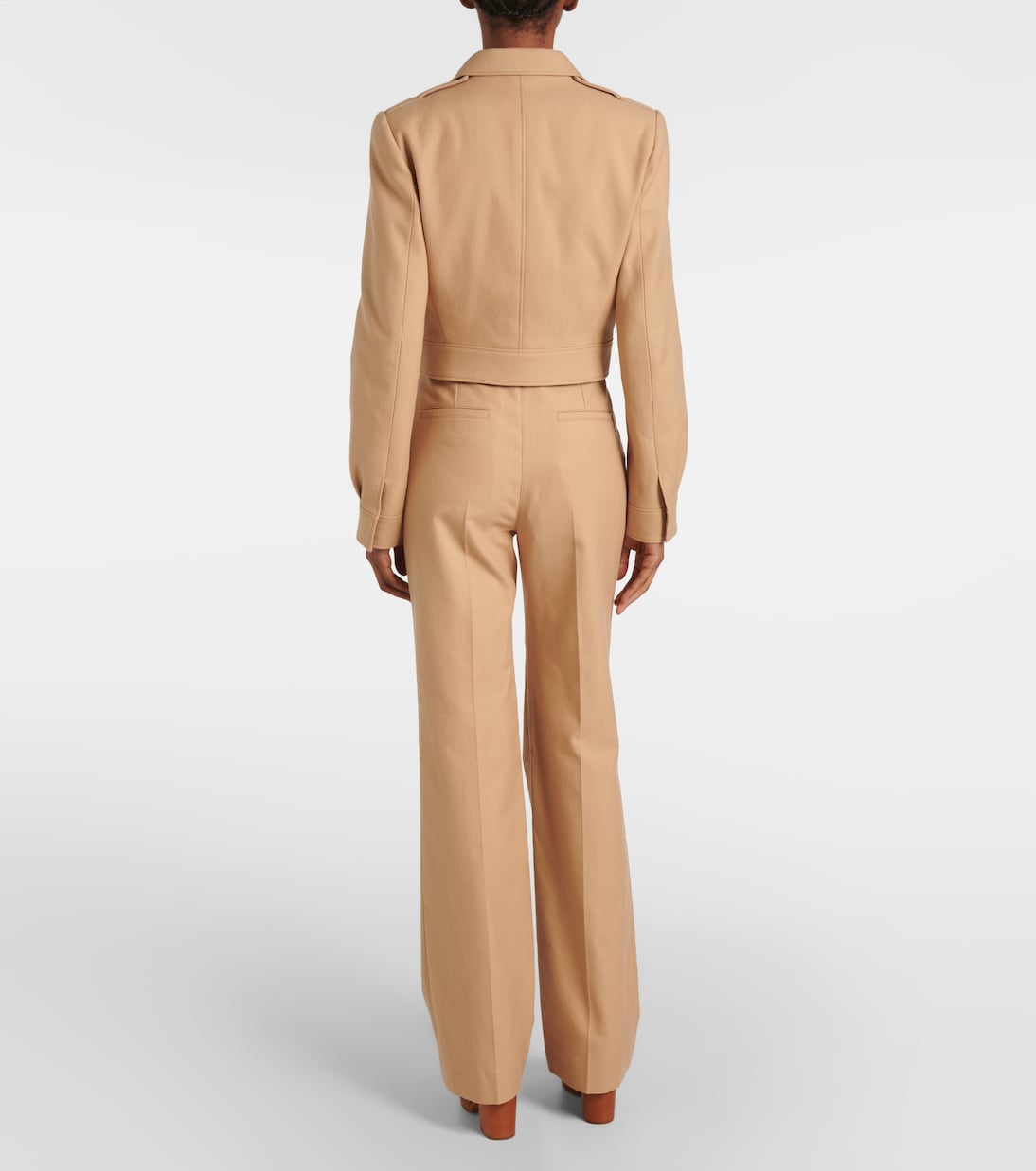 Pantaloni slim in cotone | Chloé
