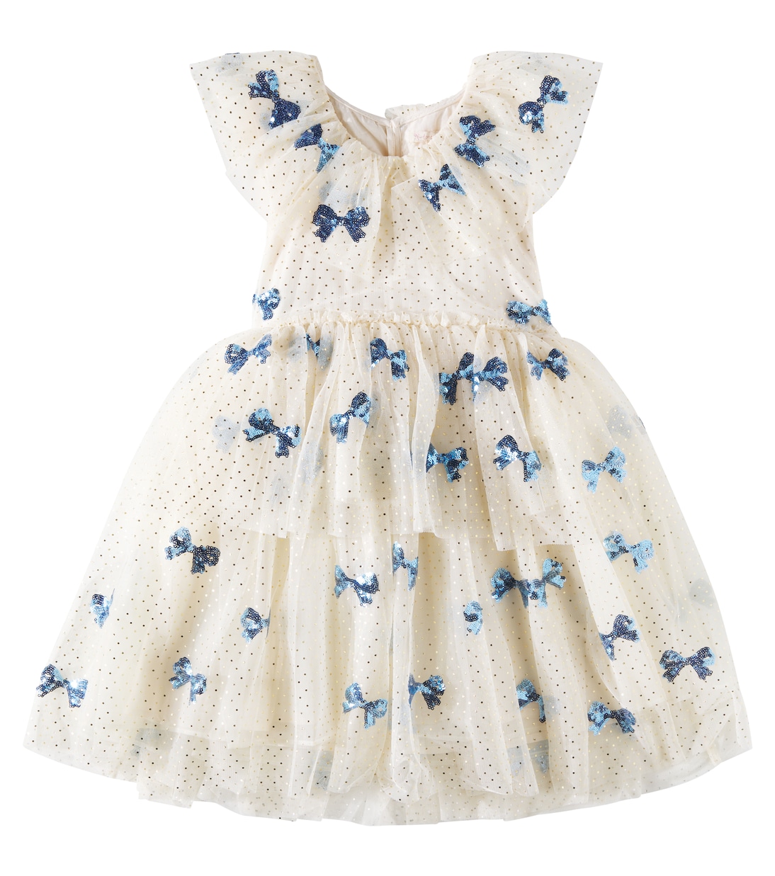 Robe Yvonne en tulle à sequins | Konges Sløjd