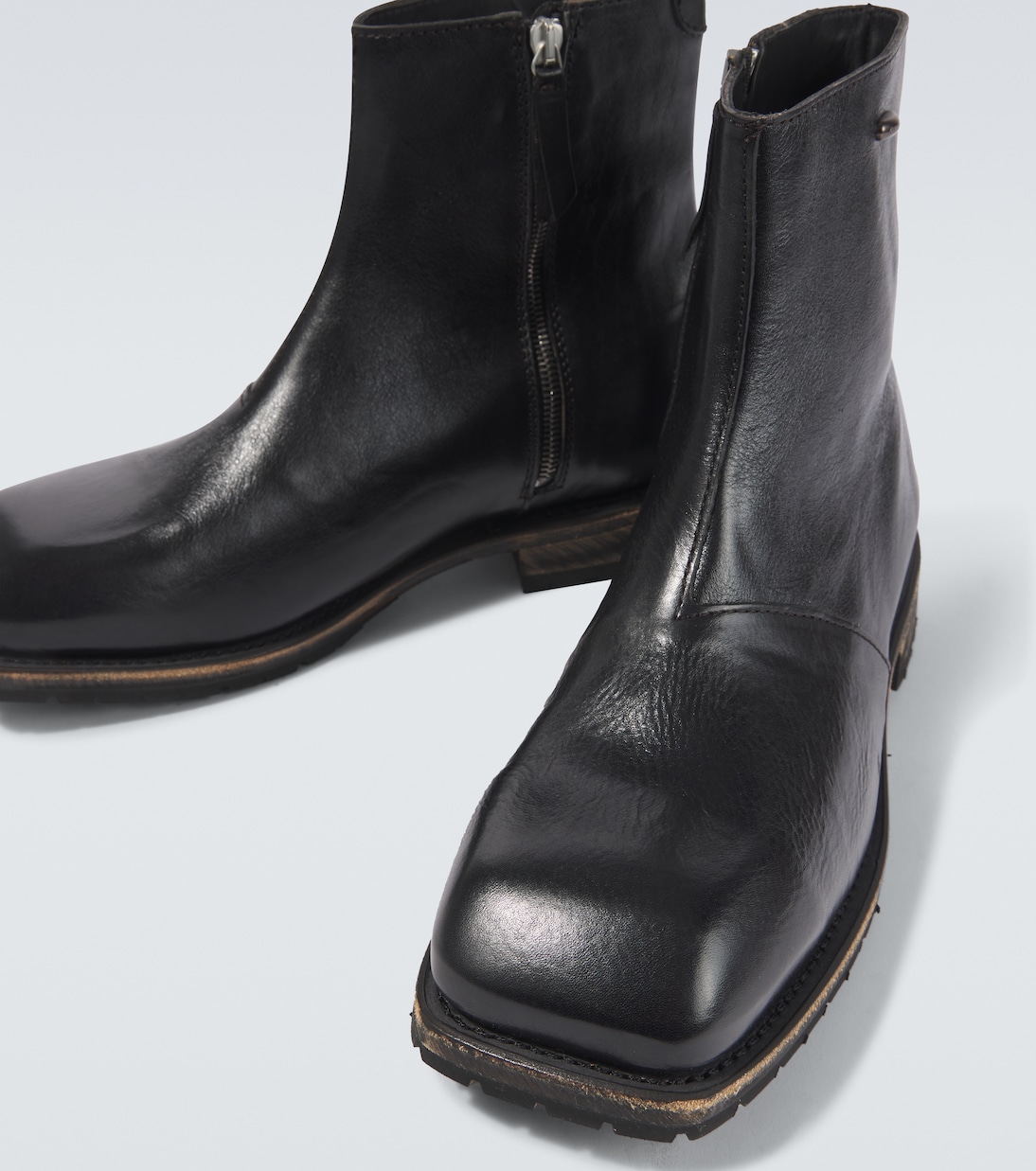 Ankle Boots Engine aus Leder | Our Legacy