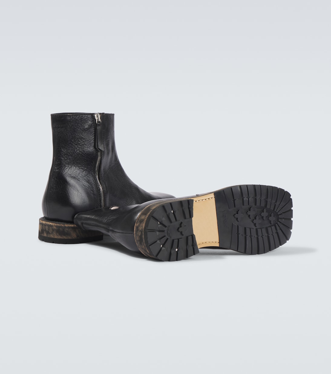 Ankle Boots Engine aus Leder | Our Legacy
