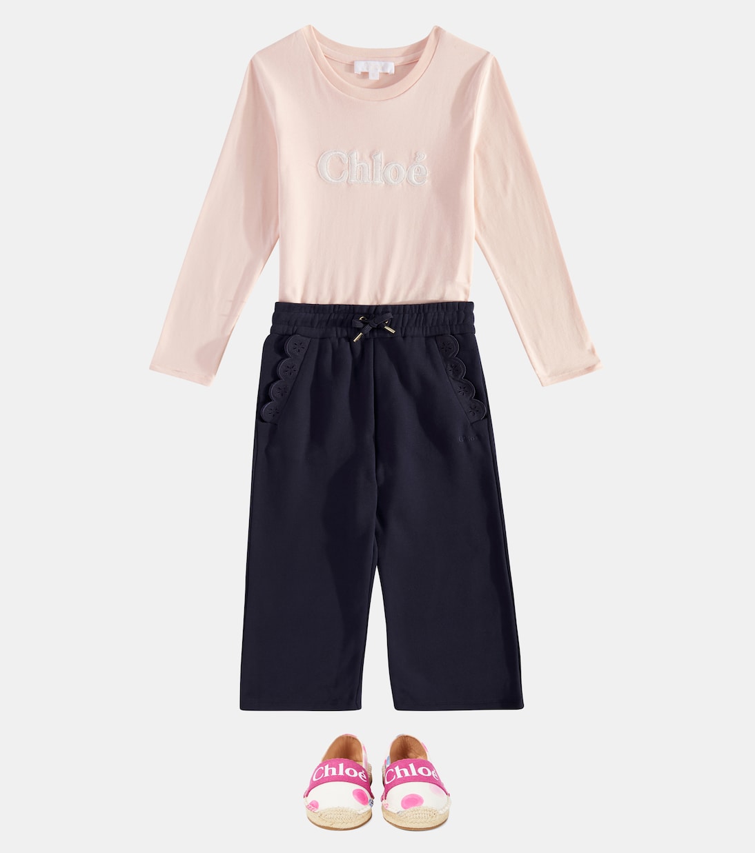 Top aus Baumwolle | Chloé Kids